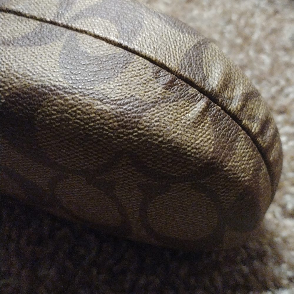 Authentic Designer Coach Monogram Sunglasses Case - image 5